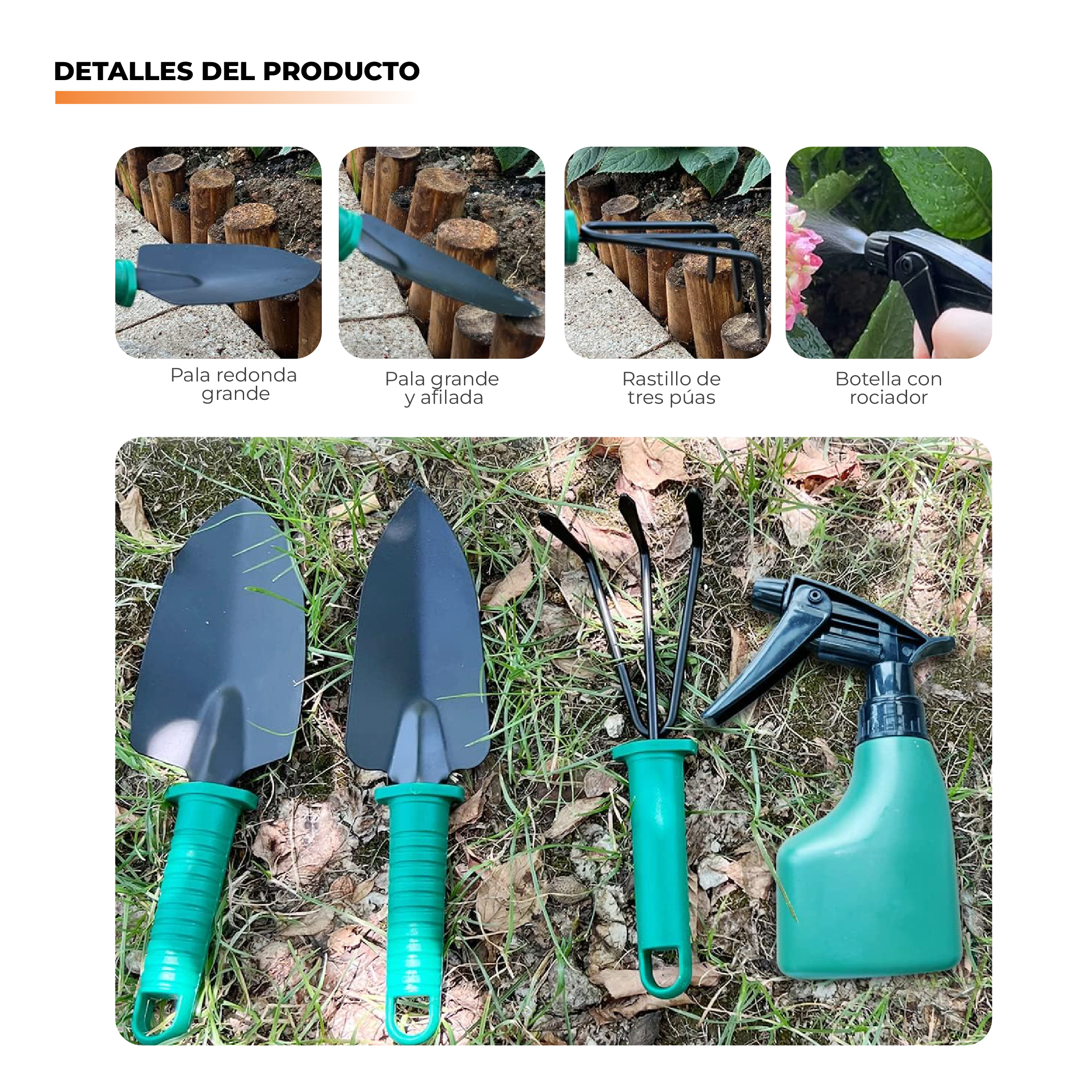 Herramientas para jardin